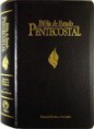 Bíblia de Estudo Pentecostal - Preta - Média - Capa Vinil - RC